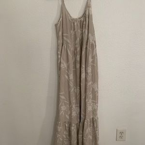 Z Supply Nude Floral Maxi